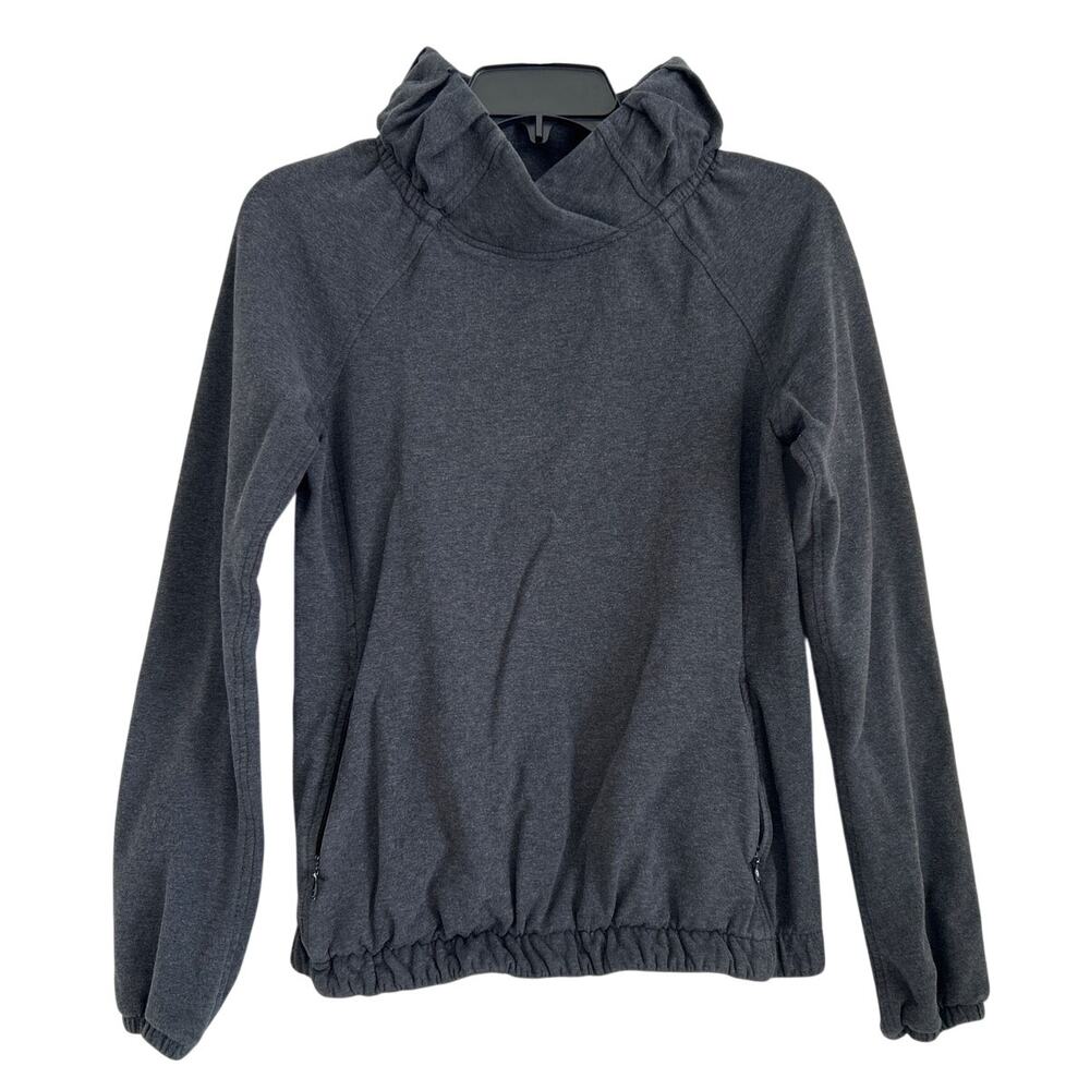 Lululemon Bundle Up Pullover Sweatshirt, Dark Gray, Women’s Size 2